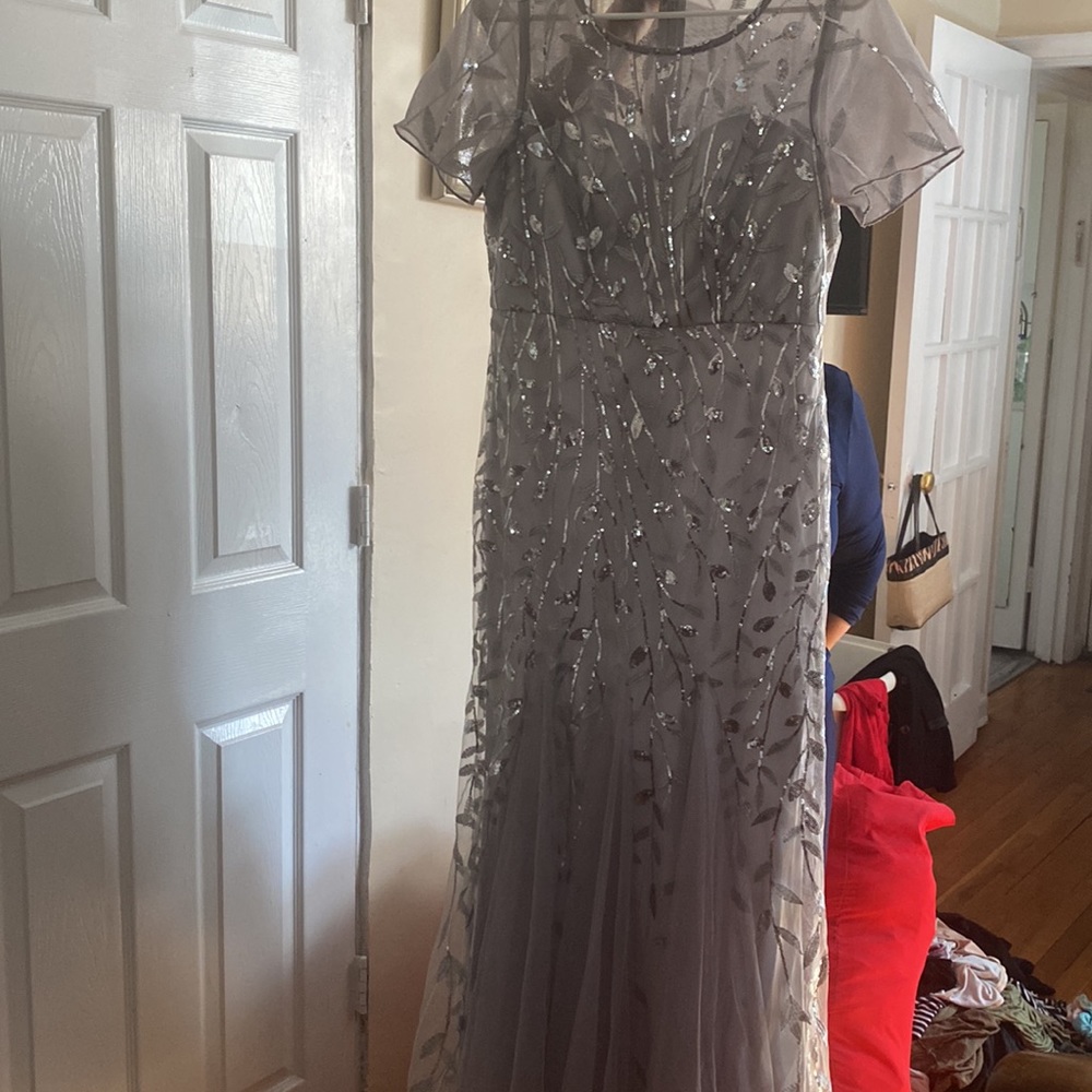 Silver dress
